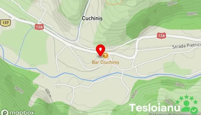 hartă a Palanca  în Palanca