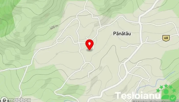 hartă a Pănătău  în Pănătău