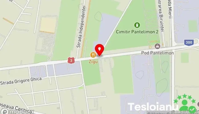 hartă a Pantelimon  în Pantelimon