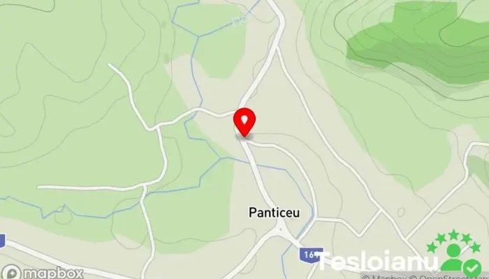 hartă a Panticeu  în Panticeu