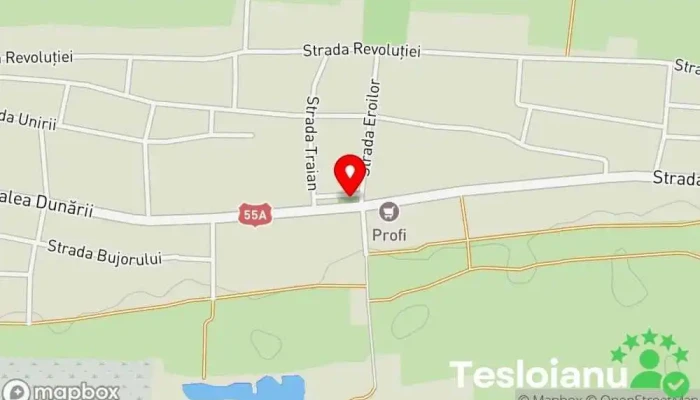 hartă a Parc Bistreț Parc, Atracție turistică în Bistreț