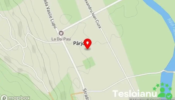 hartă a Pârjol  în Pârjol