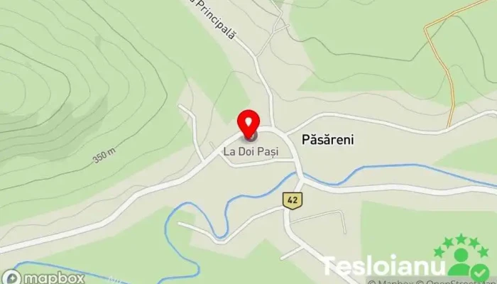 hartă a Păsăreni  în Păsăreni