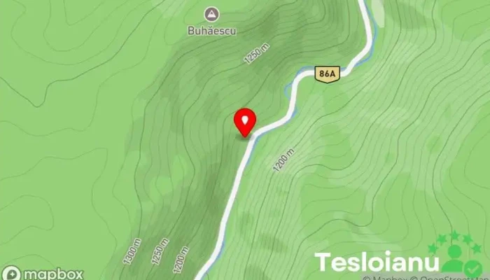 hartă a Pasul Cârlibaba Trecătoare în 