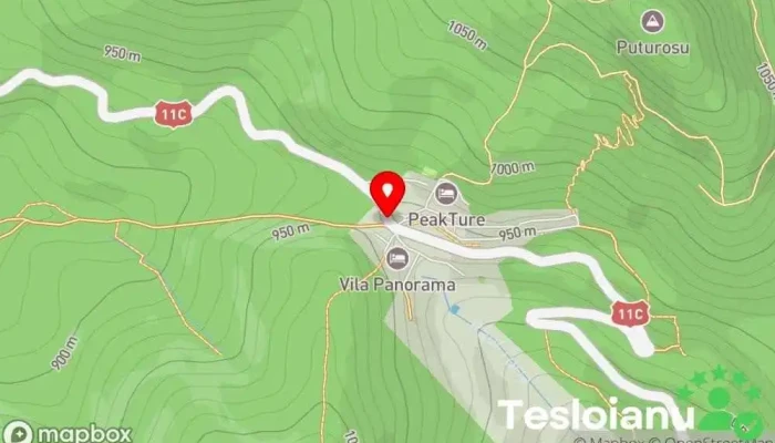 hartă a Pasul Turia Trecătoare în Turia