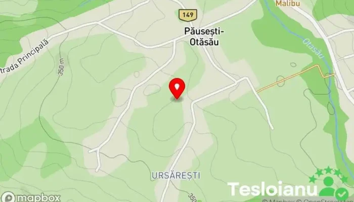 hartă a Păuşeşti-Otăsău  în Păuşeşti-Otăsău