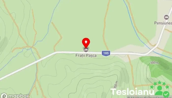hartă a Pensiunea Fratii Pasca Pensiune în Bârsana