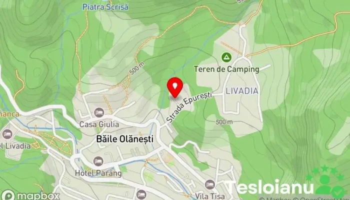 hartă a Pensiunea Iulia Star - Olanesti Restaurant, Pensiune în Băile Olănești