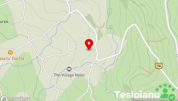hartă a Pensiunea La Matei Breb Bed & Breakfast în Breb