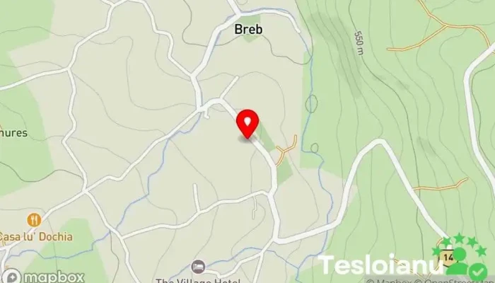hartă a Pensiunea Maramu Bed & Breakfast în Breb