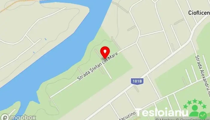 hartă a Pensiunea Snagov Lac Cazare în Ciofliceni
