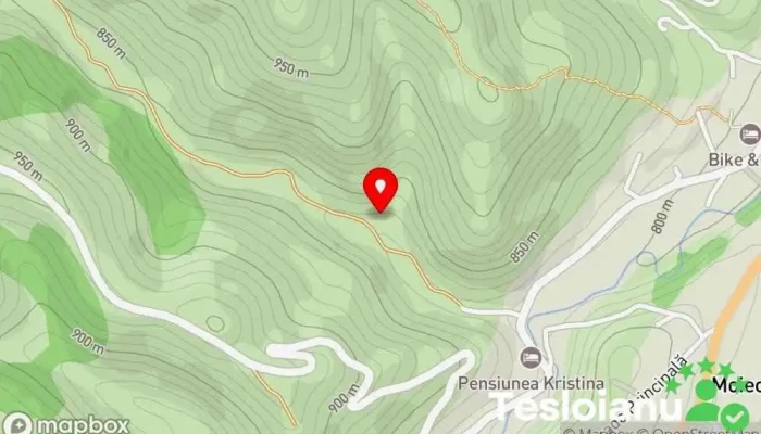 hartă a Pensiunea Valea cu Calea Bed & Breakfast în Moieciu de Jos