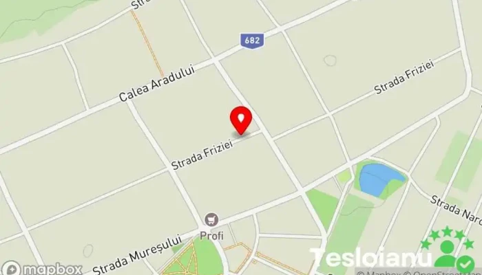 hartă a Periam  în Periam
