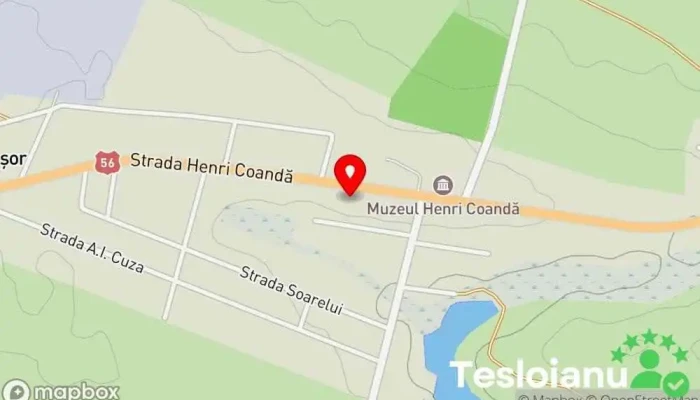 hartă a Perișor  în Perișor