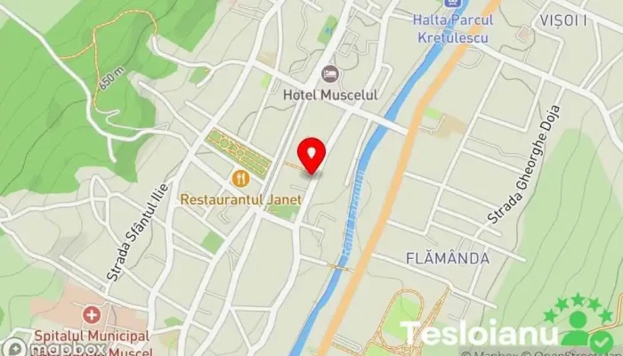 hartă a Pescuit Câmpulung - Muscel Magazin cu articole pentru pescuit în Câmpulung