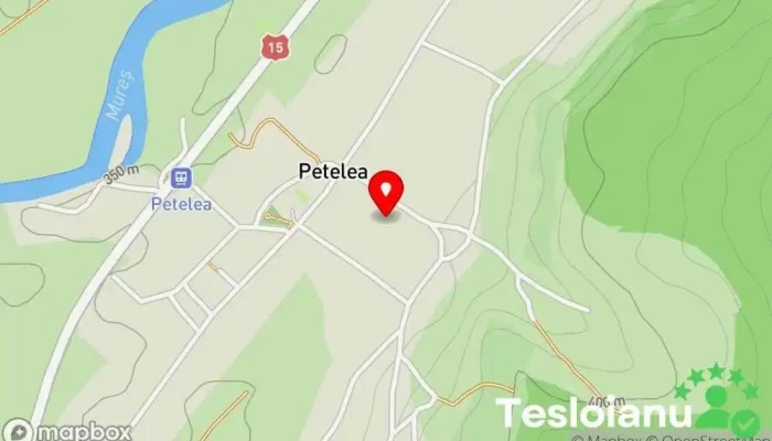hartă a Petelea  în Petelea