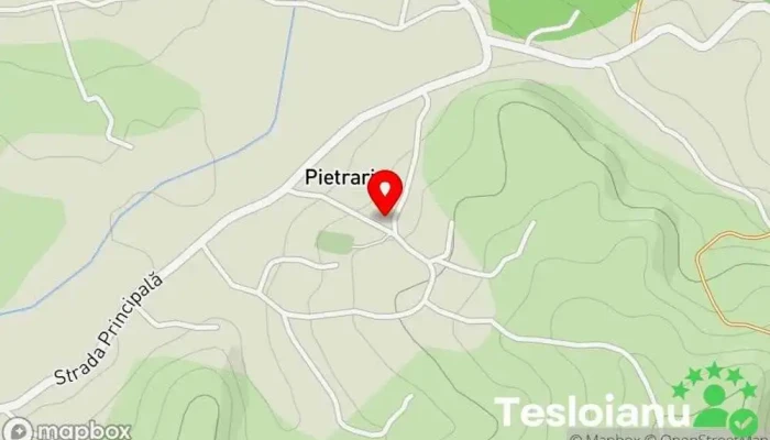 hartă a Pietrari  în Pietrari