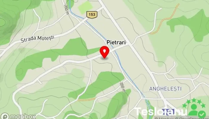 hartă a Pietrari  în Pietrari