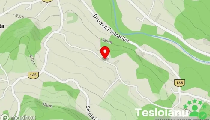 hartă a Pietrari  în Pietrari