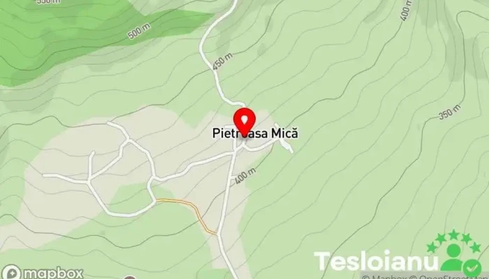 hartă a Pietroasa Mică  în Pietroasa Mică