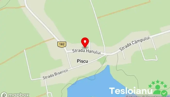 hartă a Piscu  în Piscu