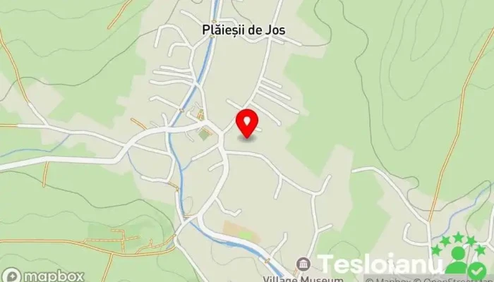 hartă a Plăieșii de Jos  în Plăieșii de Jos