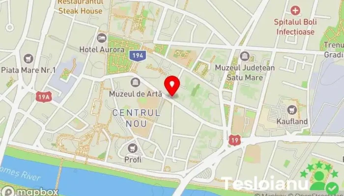 hartă a Plita Codreneasca Brutărie în Satu Mare