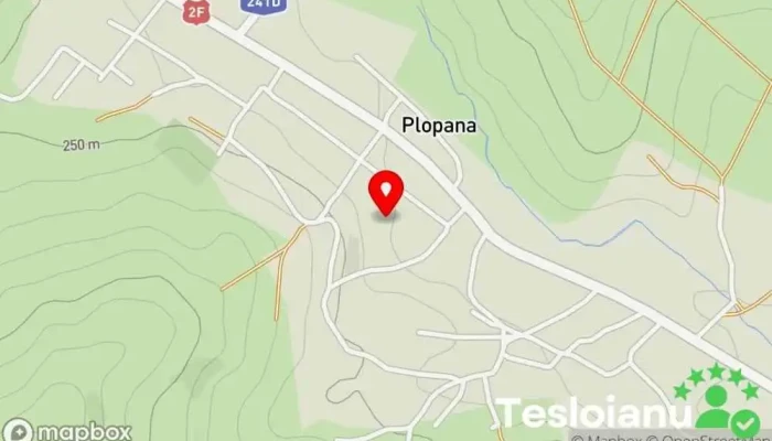hartă a Plopana  în Plopana