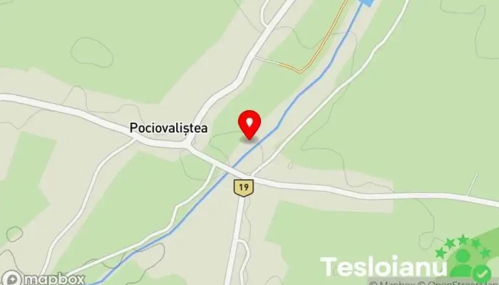hartă a Pociovaliştea  în Pociovaliştea