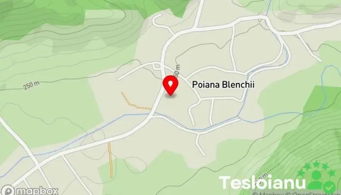 hartă a Poiana Blenchii  în Poiana Blenchii