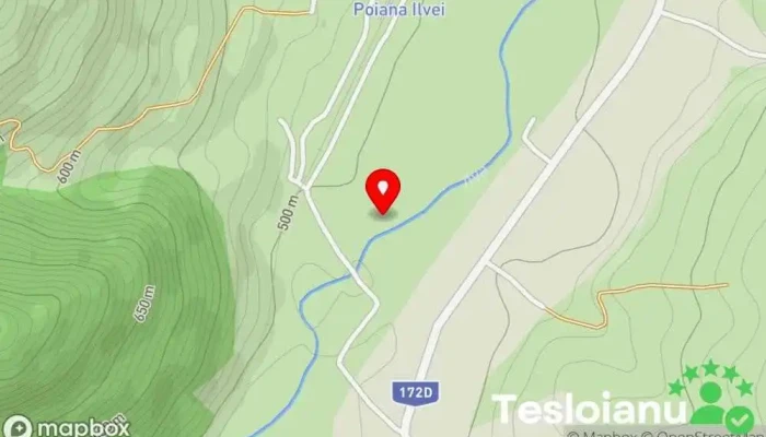 hartă a Poiana Ilvei  în Poiana Ilvei