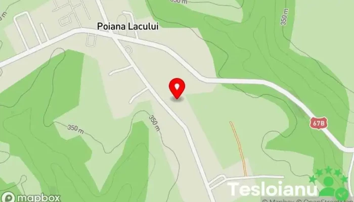 hartă a Poiana Lacului  în Poiana Lacului