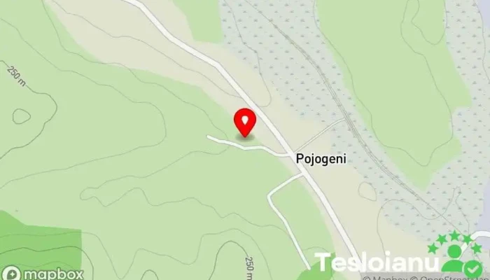 hartă a Pojogeni  în Pojogeni