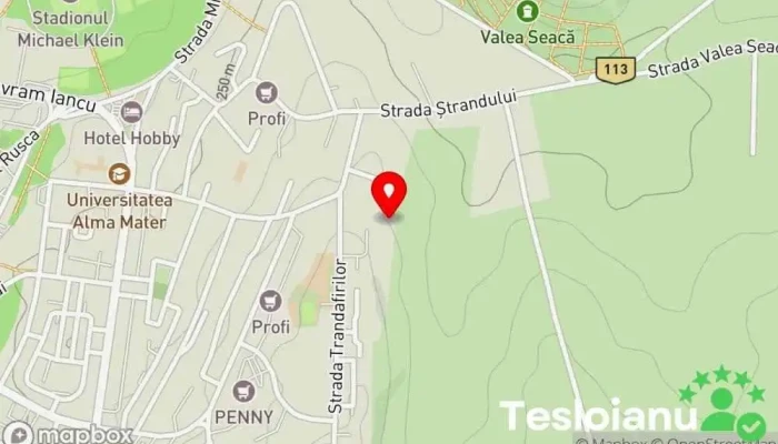 hartă a Polish auto Luci Spălătorie auto în Hunedoara