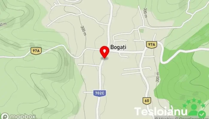hartă a POLIŢIA BOGAŢI  în Bogati