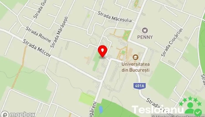 hartă a Poliția Măgurele Poliție în Măgurele