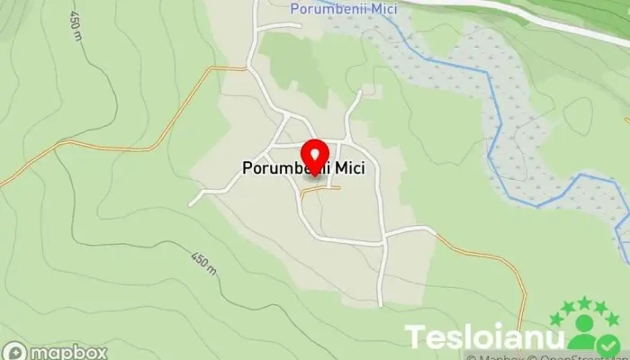 hartă a Porumbenii Mici  în Porumbenii Mici