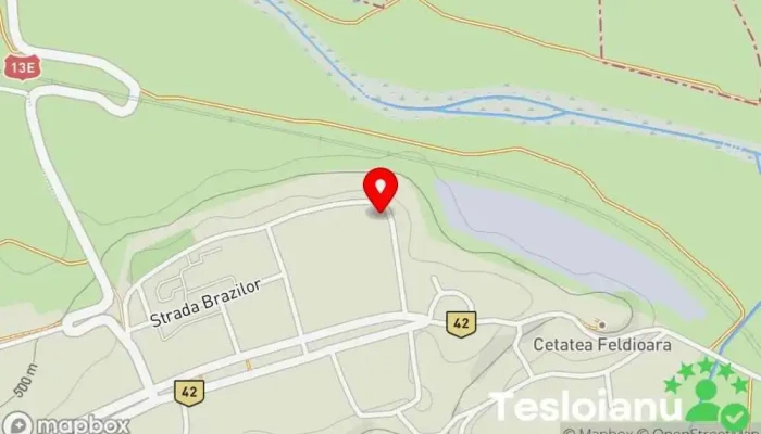 hartă a Presa suc de mere Feldioara Fermă în Feldioara