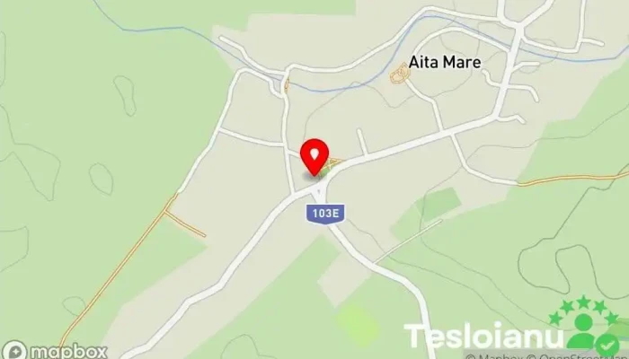 hartă a Primăria Aita Mare Primărie în Aita Mare