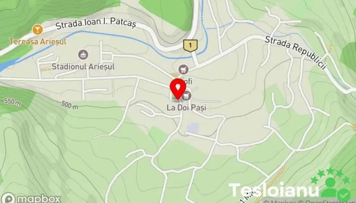 hartă a Primăria Baia de Arieș Primărie în Baia de Arieș