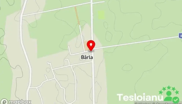hartă a PRIMĂRIA BÂRLA Primărie în Bârla