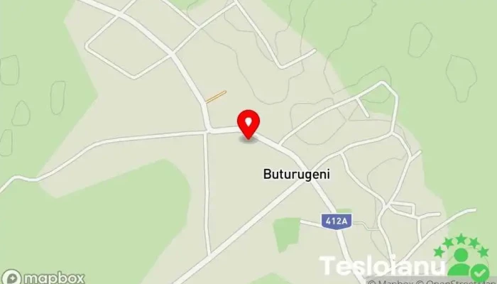 hartă a PRIMĂRIA BUTURUGENI Primărie în Buturugeni