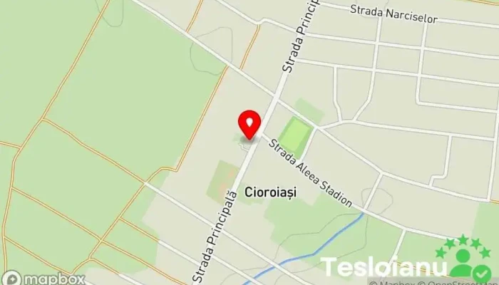 hartă a Primăria Cioroiași Primărie în Cioroiaşi