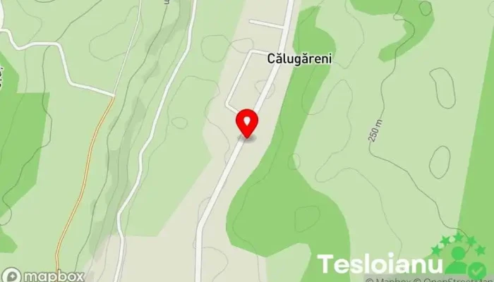 hartă a Primăria Cobia Primărie în Călugăreni