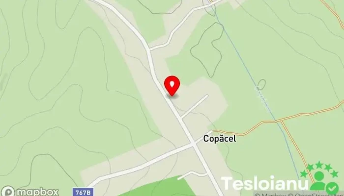 hartă a PRIMĂRIA COMUNEI COPĂCEL Institut de cercetare în Copăcel