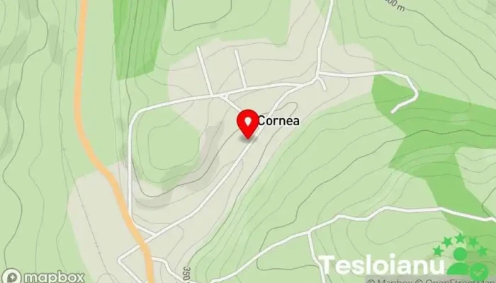 hartă a PRIMĂRIA CORNEA Primărie în Cornea