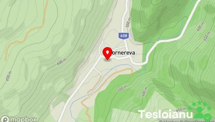 hartă a Primăria Cornereva Primărie în Cornereva