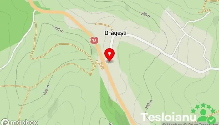 hartă a Primăria Drăgeşti Primărie în Drăgeşti