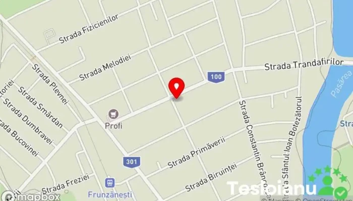 hartă a Primăria Fundeni Primărie în Fundeni