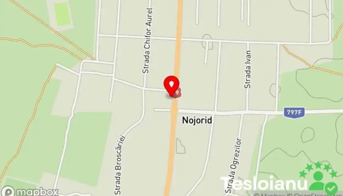 hartă a Primăria Nojorid Primărie în Nojorid